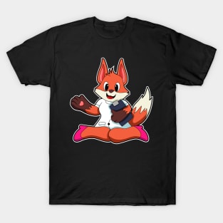 Fox as Nurse with Notepad T-Shirt